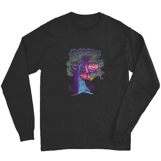 disneys Alice In Wonderland Cheshire Cat Modern Storybook Long Sleeves