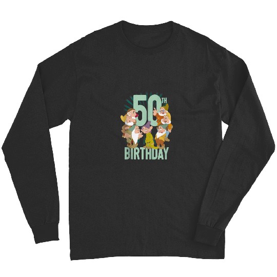 Discover Disney Snow White Seven Dwarfs 50th Birthday Long Sleeves