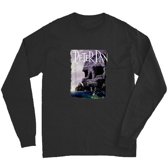 Disneys Peter Pan Tick Tock Croc Skull Rock Shoreline Long Sleeves