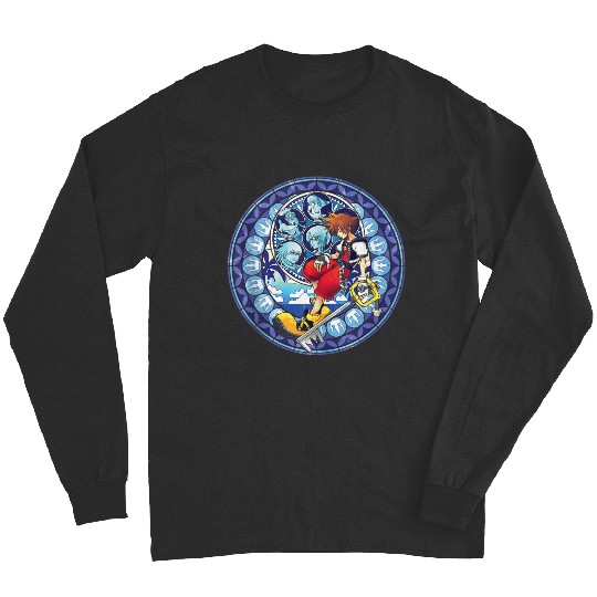 Disneys Kingdom Hearts Sora Stained Glass Long Sleeves