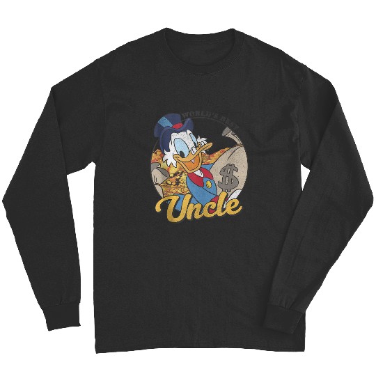 Disneys Ducktales Scrooge Mcduck World's Best Uncle Long Sleeves