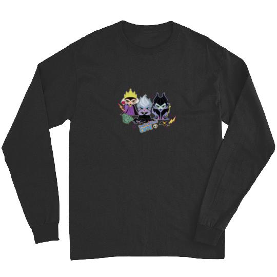 Disney Villains Chibi Dont Call Us Cute Long Sleeves