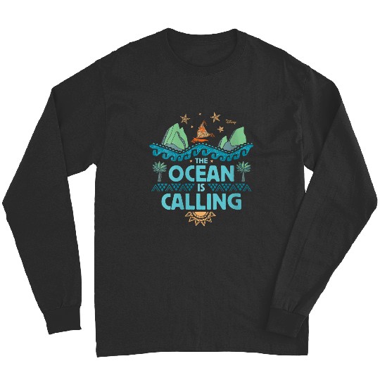 Disneyss Moana The Ocean Is Calling Long Sleeves