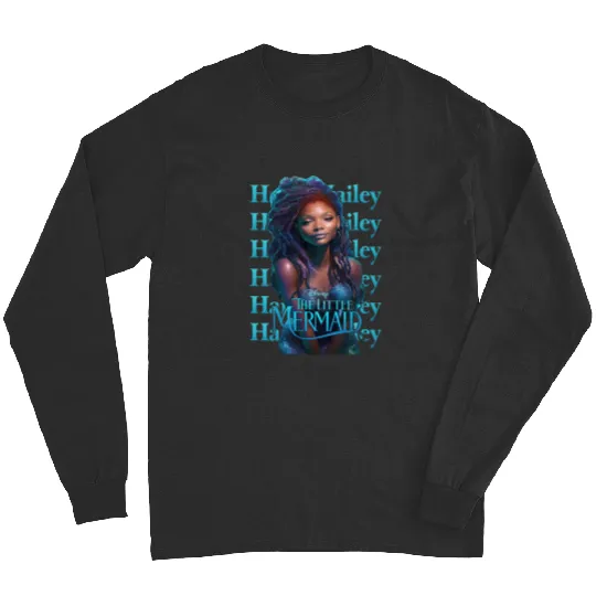 Little Mermaid Halle Bailey Long Sleeves, Disneyland the Little Mermaid Long Sleeves