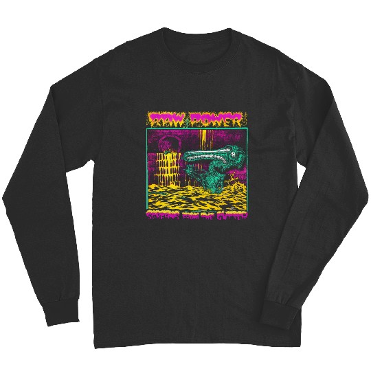Discover Raw Power Unisex Long Sleeves: Screams From The Gutter