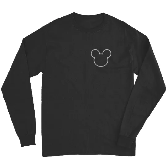 Pocket Size Mickey Long Sleeves, Mickey Mouse Long Sleeves, Pocket Size Disney Long Sleeves