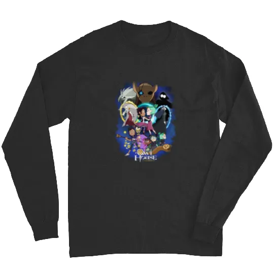 Vintage The Owl House Comfort Colors Long Sleeves, Disney The Owl House 2023 Long Sleeves