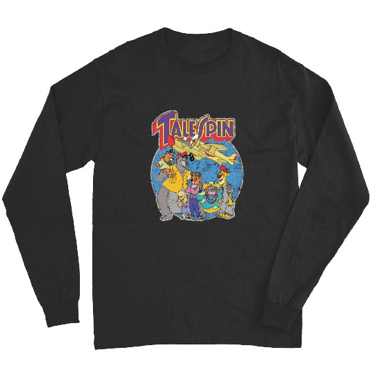 Disney's TaleSpin Graphic Long Sleeves Main Cast Poster Long Sleeves