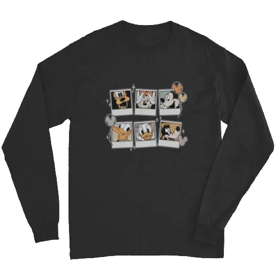 Retro Disney Polaroid Long Sleeves, Disney Comfort Colors Long Sleeves