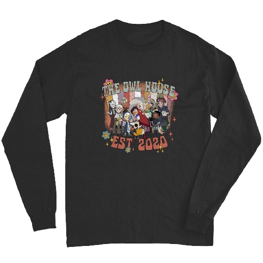 Disney The Owl House Character Long Sleeves, Owl House Hexside School Long Sleeves