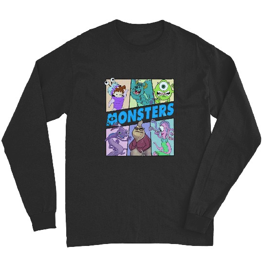 Disney Monsters Inc Long Sleeves, Monster Inc Long Sleeves, Monsters University Long Sleeves