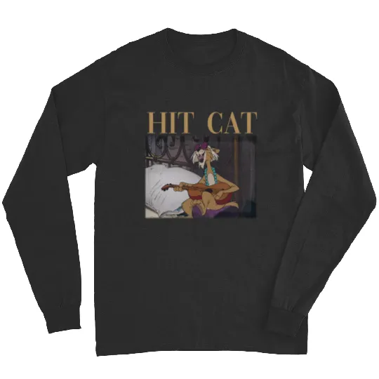 Hit Cat Aristocats Disney Long Sleeves Cat Lover Long Sleeves Disney Family Long Sleeves