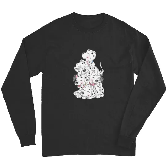 101 Dalmatian Long Sleeves, 101 disney Long Sleeves, Womens 101 dalmation Long Sleeves