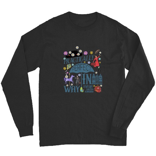 Disney Mary Poppins Long Sleeves, Practically Perfect in Every Way Long Sleeves