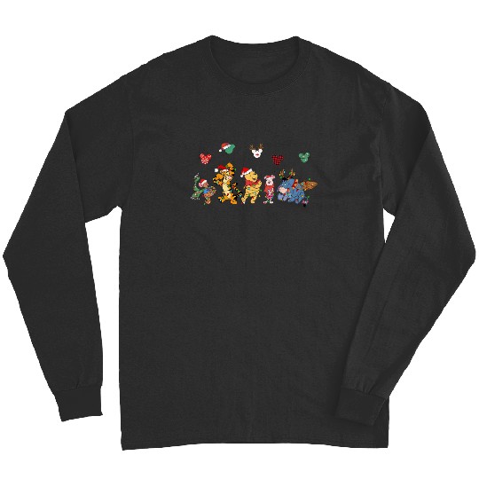Disney Winnie The Pooh Christmas Long Sleeves, Disney Pooh Bear Long Sleeves