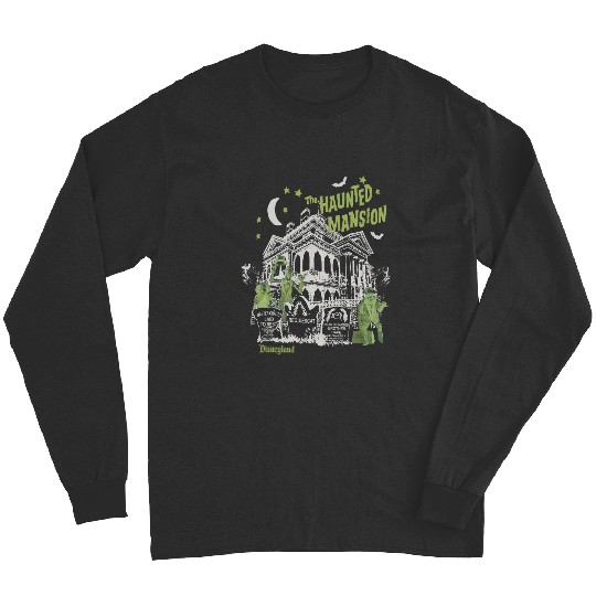 Vintage Haunted Mansion Long Sleeves, Disneyland Halloween Long Sleeves, Stretching Room Long Sleeves