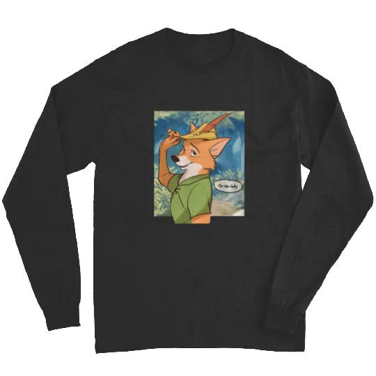 Vintage Disney Robin Hood Long Sleeves, Robin Hood