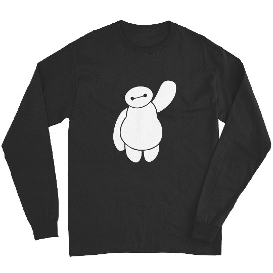 Disney Movie Big Hero 6 Baymax Waving Long Sleeves