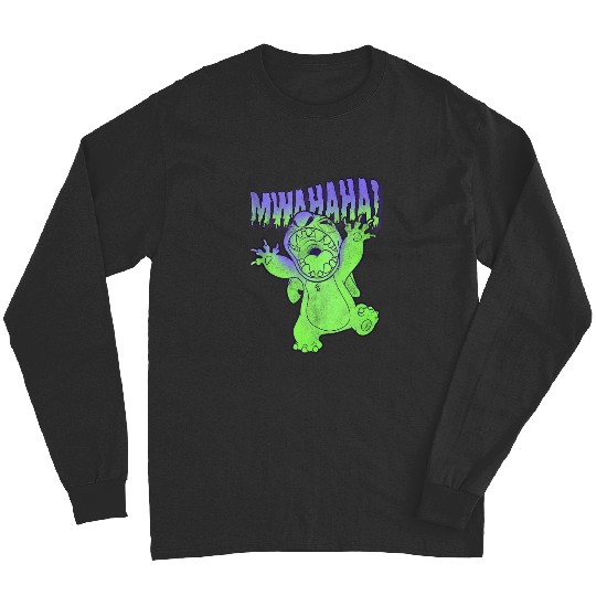 Disney Lilo Stitch Halloween Stitch Mwahaha Port Long Sleeves