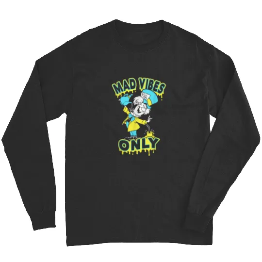 Discover Disney Alice In Wonderland Mad Hatter Mad Vibes Long Sleeves