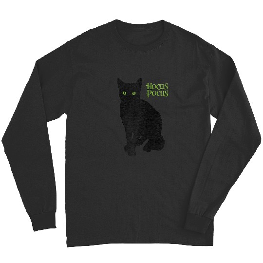 Disney Hocus Pocus Thakery Binx Halloween Raglan Long Sleeves