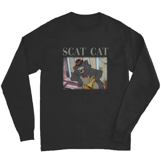 Scat Cat Long Sleeves The Aristocats 1970 Long Sleeves Disney Cats Long Sleeves