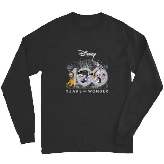 Disney 100th Anniversary, 100 Years Of Wonder Long Sleeves, Magic Kingdom, Disney World Long Sleeves