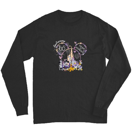 Discover Disney 100 Years Of Wonder Long Sleeves, Disney 100th Anniversary Long Sleeves