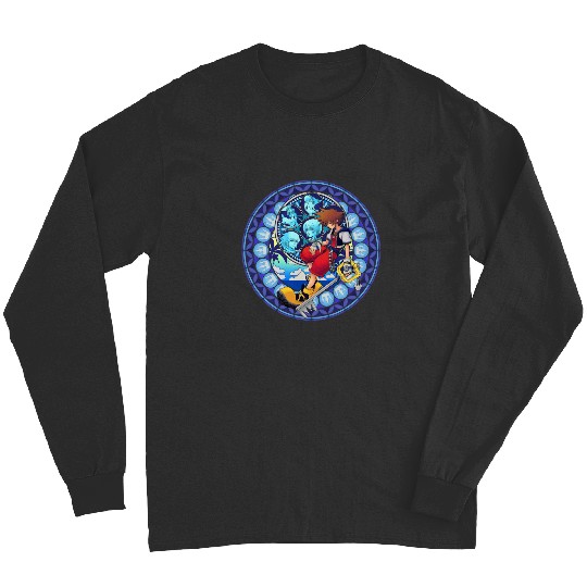 Disney Kingdom Hearts Sora Stained Glass Long Sleeves