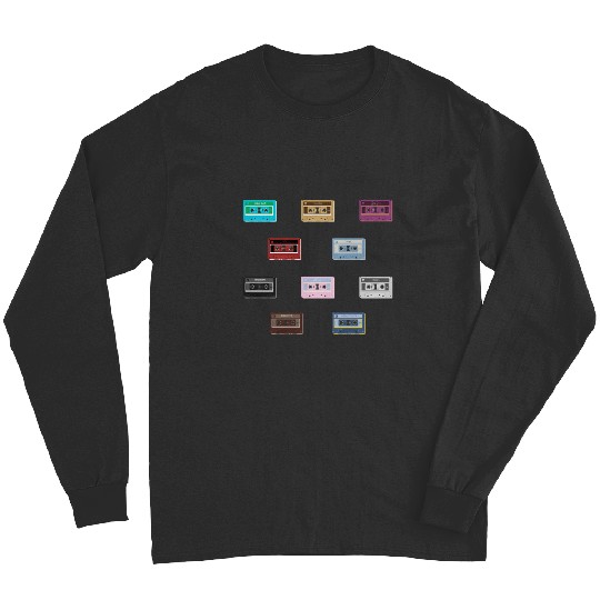 Discover Taylor  Eras Cassettes Sticker Long Sleeves