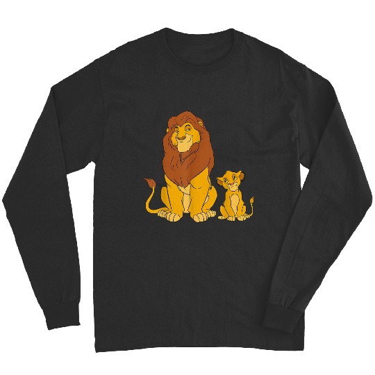 Disney The Lion King Young Simba And Mufasa Long Sleeves