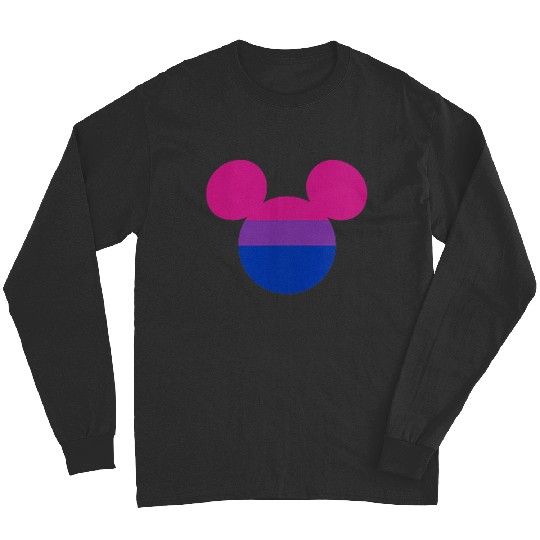 Disney Mickey Classic Mickey Rainbow Pocket Icon Long Sleeves