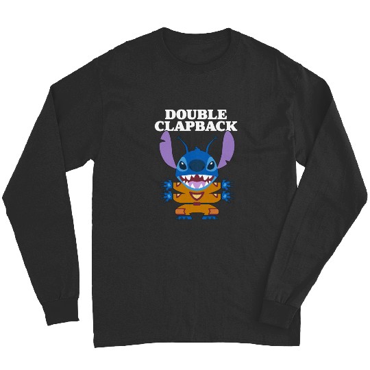 Disney Lilo Stitch Double Clapback Stitch Chest Portrait Long Sleeves