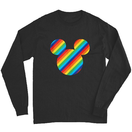 Disney Mickey Mouse Rainbow Icon Long Sleeves