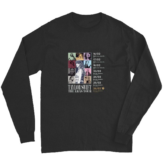 Discover Eras Tour - Sydney N4 (Monday 26 Feb) -Swift Merch Active Long Sleeves