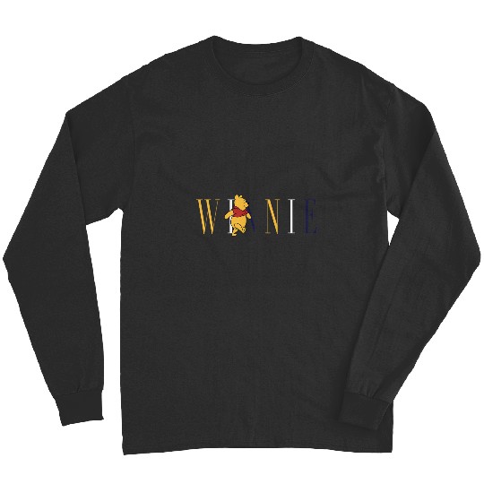 Disney Winnie The Pooh Simple Text Long Sleeves