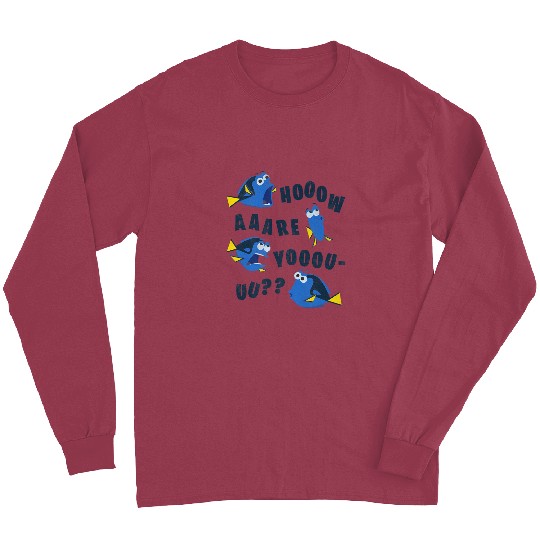 Finding Dory How Are You Long Sleeves, Disney Funny Long Sleeves, Disneyworld Party