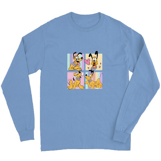 Disney Pluto Dog  Long Sleeves, Pluto Graphic Long Sleeves
