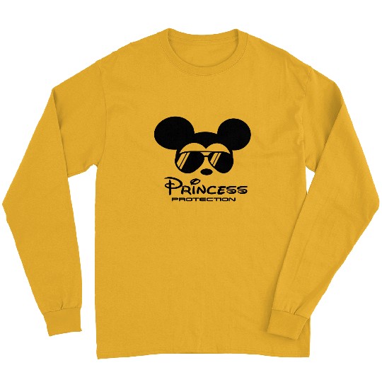 Princess Protection Long Sleeves, Disney Princess Security Long Sleeves, Disney Dad Long Sleeves, Mickey Mouse Long Sleeves
