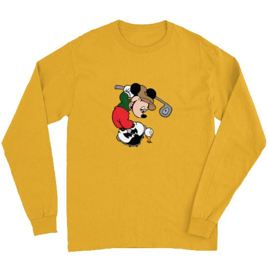 Mickey Golf Long Sleeves, Long Sleeves, Long Sleeves, Disney Unisex Long Sleeves, Disney Family Matching Long Sleeves