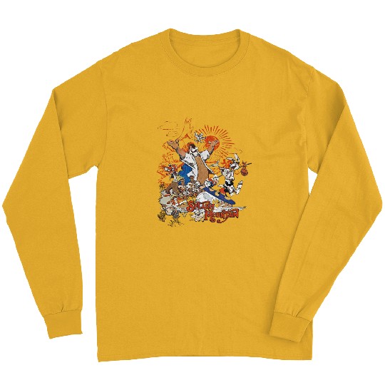 Disney Mickey & Friend Brer Rabbit Bear Fox Splash Mountain Retro Long Sleeves, Magic Kingdom Long Sleeves