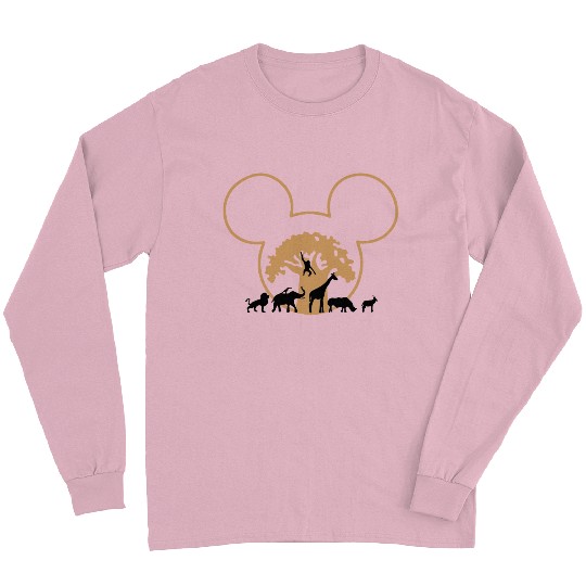 Disney Animal Kingdom Mickey Ears Long Sleeves, Retro Mickey Safari Long Sleeves, Mickey and Friends Long Sleeves, Disney Family Trip 2023 Long Sleeves