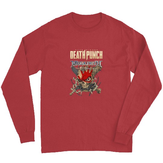 Discover HOT TOUR Megadeth Five Finger Death Punch Tour 2022 Long Sleeves