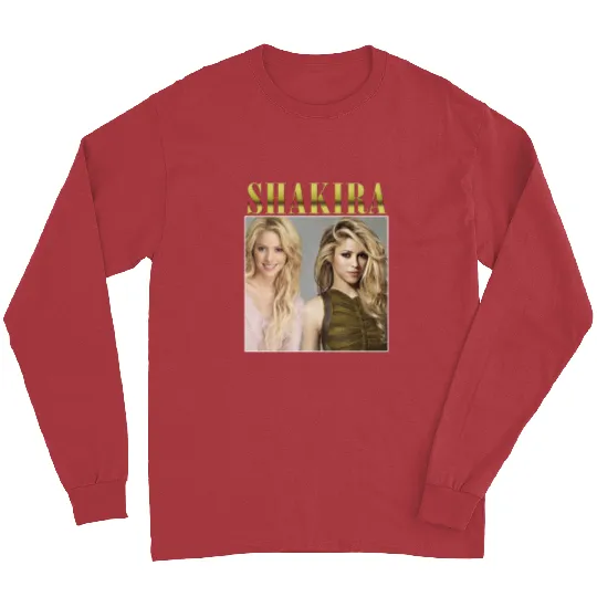 Shakira World Tour 2025 Music Long Sleeves, Shakira Music Long Sleeves, Shakira Las Mujeres Ya No Lloran Music Long Sleeves