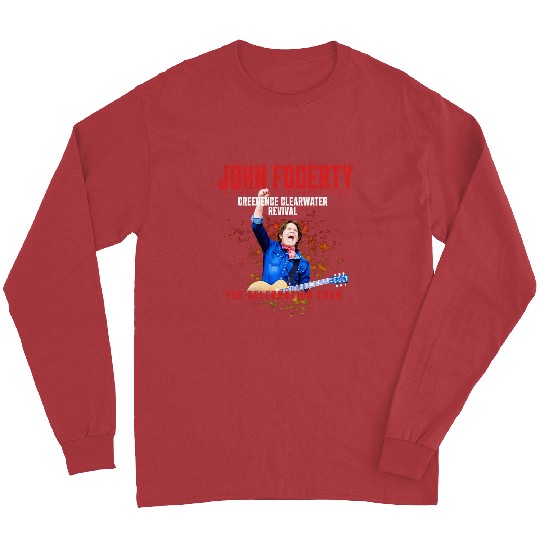 John Fogerty The Celebration Tour 2024 Double Sided Long Sleeves