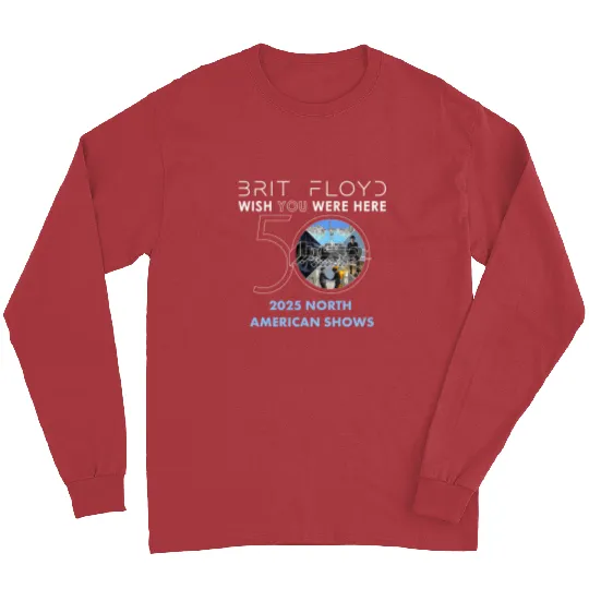 BRIT FLOYD 2025 Wish You Were Here 50th Anniversary World Tour Long Sleeves