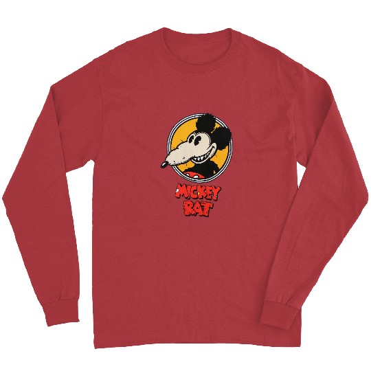 Mickey Rat Essential Long Sleeves, Retro Disney Mickey Mouse Long Sleeves, Vintage Disney Long Sleeves