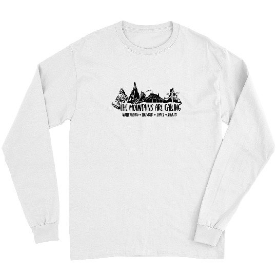 Disney The Mountains Are Calling Long Sleeves