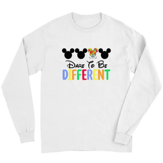 Autism Minnie Mouse Long Sleeves, Disney Autism Mom Long Sleeves, Mommy And Me Autism Awareness