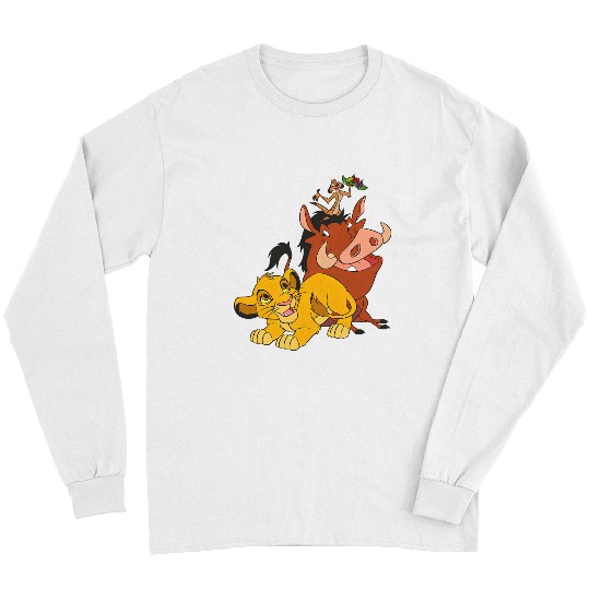Disney The Lion King Young Simba Timon And Pumbaa Long Sleeves, Magic Kingdom Trip  Long Sleeves Family Birthday Gift